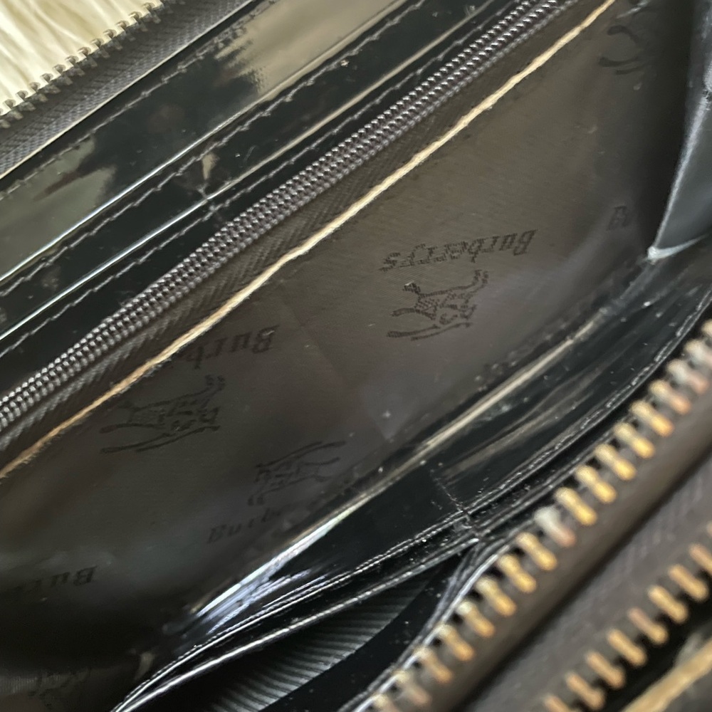 Burberry Beige and Black Check Wallet - Picture 8 of 14